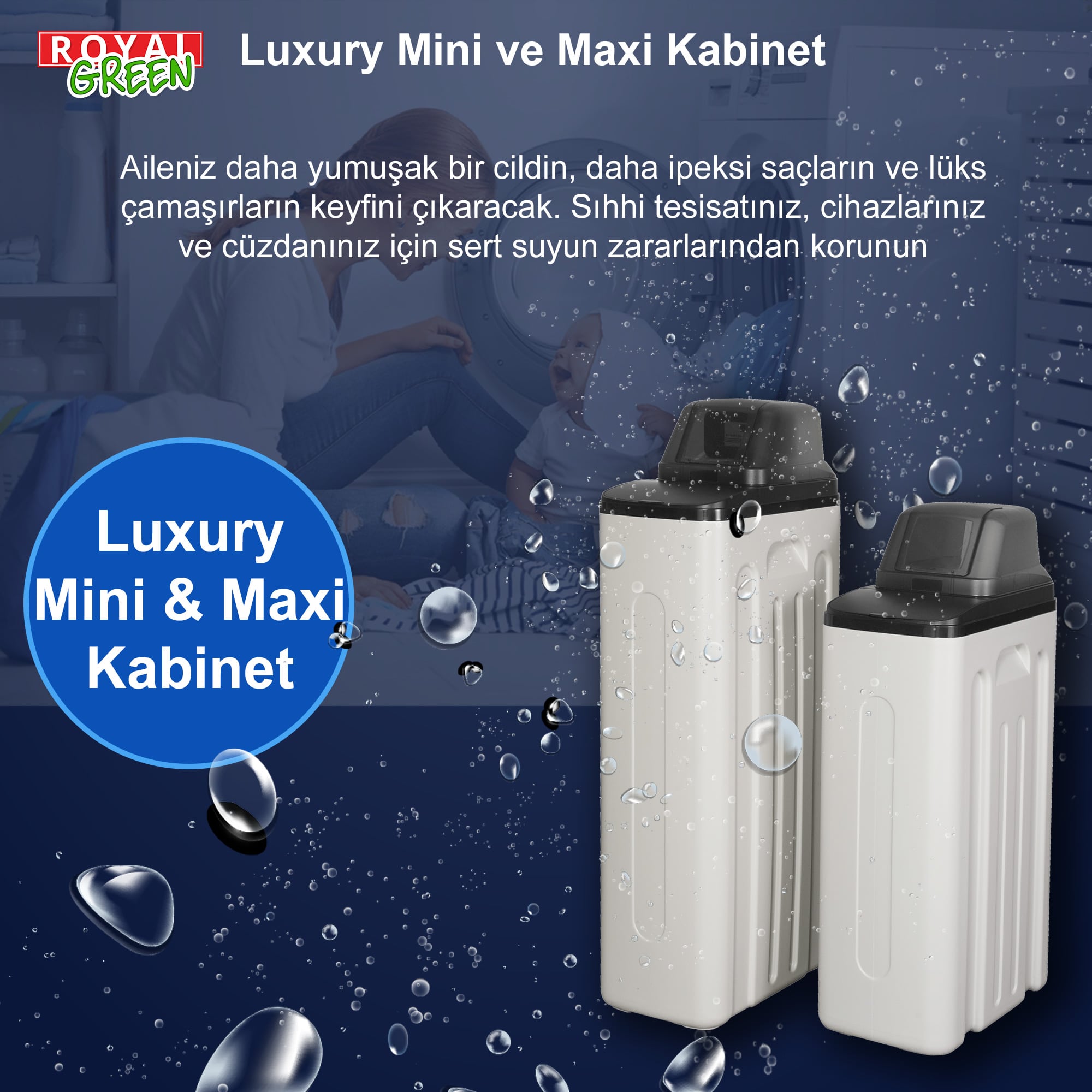 Luxury Mini & Maxi Kabinet Banneri